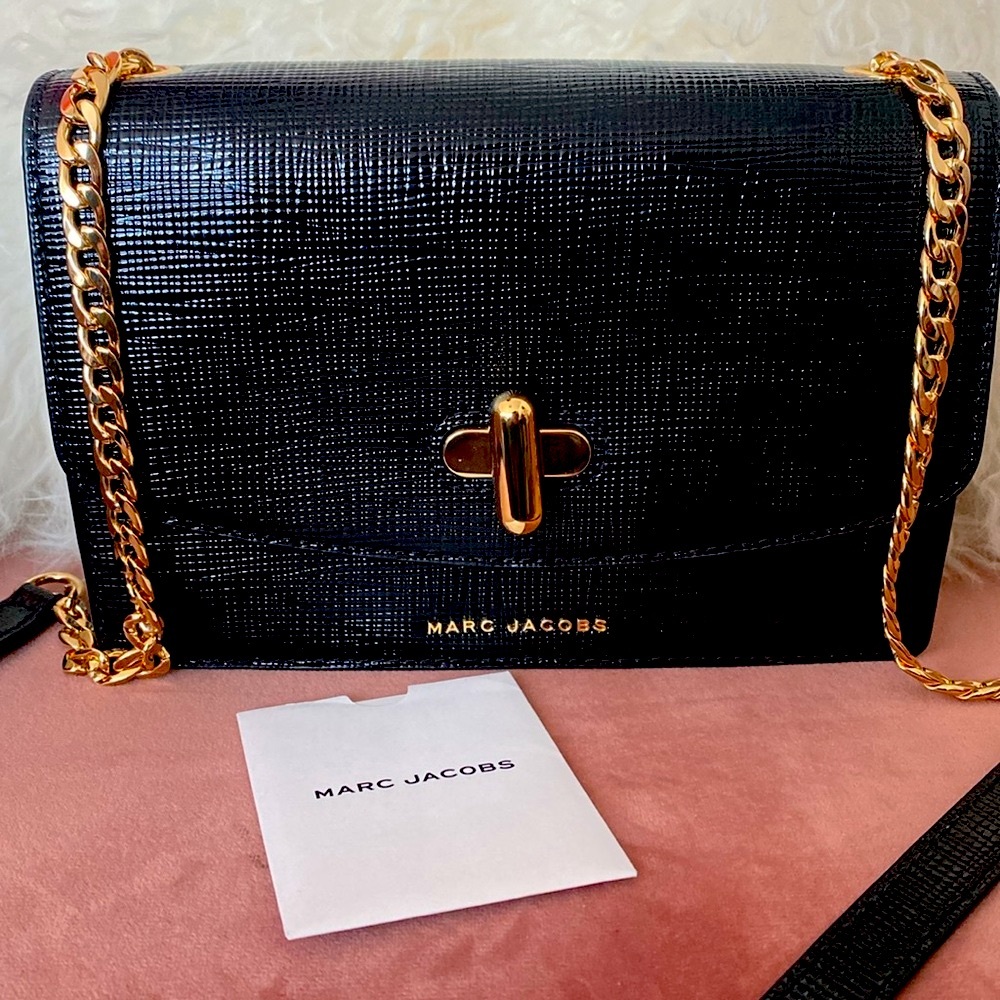 MARC JACOBS Turnlock Crossbody Bag Like New Condition! - Picture 4 of 14